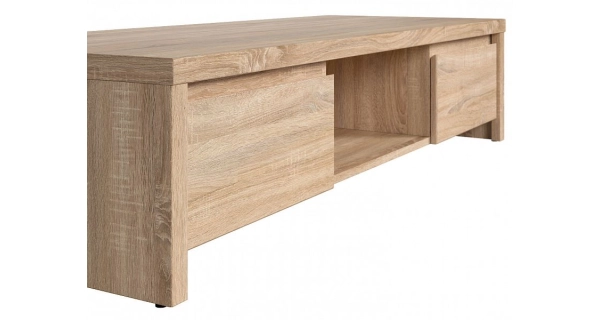 LOBATES televizní stolek, dub sonoma, 5 let záruka