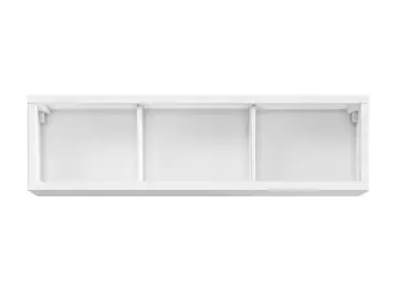 LOBATES závěsná police, bílá