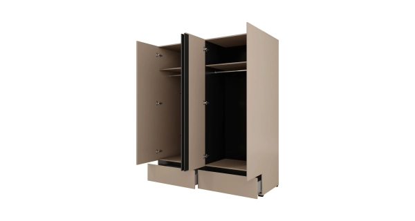 Ložnice BONIFACIO, congo/černá