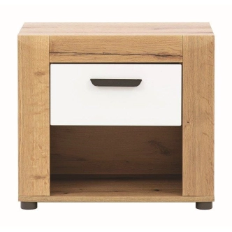 Ložnice FILIPPOPOLI 1, dub evoke/bílá alpský lesk