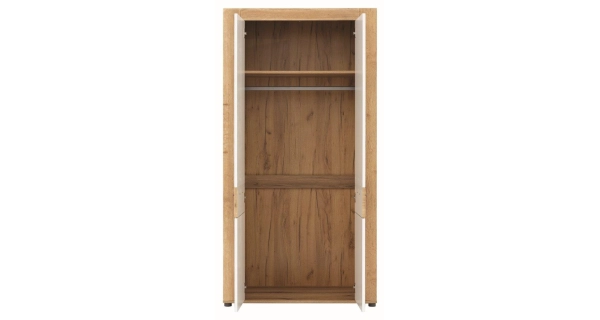 Ložnice FILIPPOPOLI 1, dub evoke/bílá alpský lesk