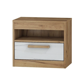 Ložnice GATTON 2, craft zlatý/craft bílý, 5 let záruka