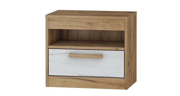 Ložnice GATTON 2, craft zlatý/craft bílý, 5 let záruka