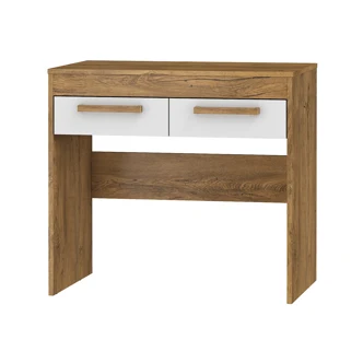 Ložnice GATTON 2, dub burgundský/bílý lesk