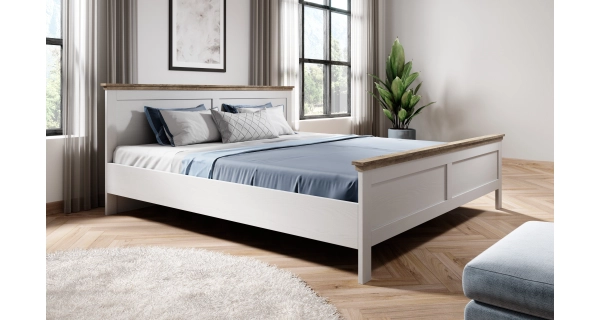 Ložnice JEJUDO, abiskoash bílý/dub lefkas