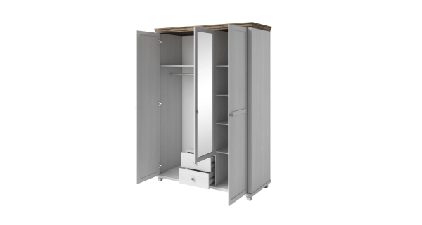 Ložnice JEJUDO, abiskoash bílý/dub lefkas