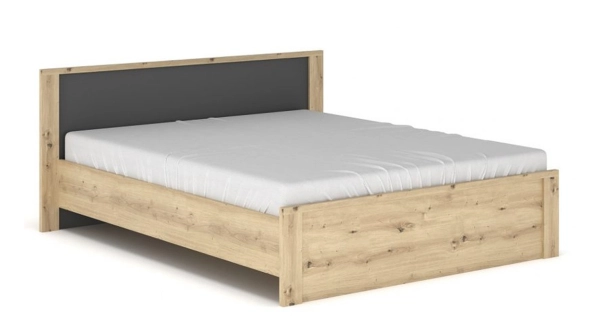 Ložnice MALAITA, dub artisan/šedá