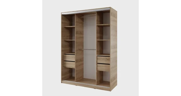 Ložnice NEJBY BARNABA 150K, dub sonoma