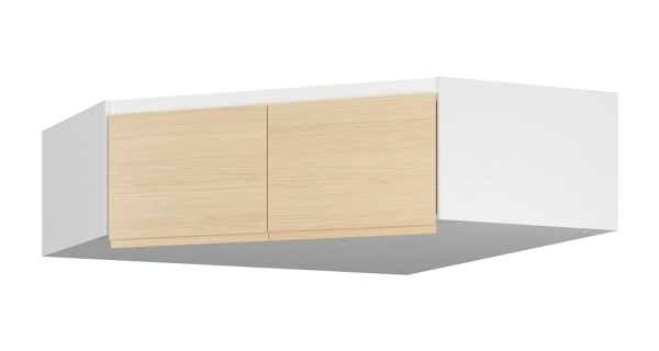 Ložnice ZAIRE, alpská bílá/dub vincenzo