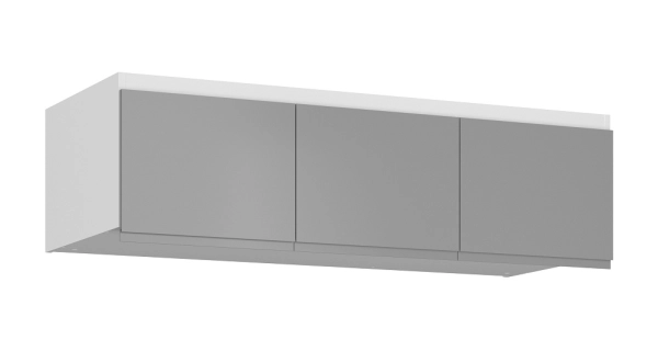 Ložnice ZAIRE, alpská bílá/šedá