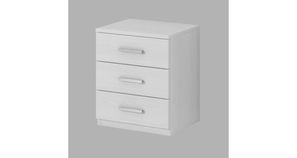 Ložnice ZANDER 1 s postelí 160x200 cm, abisko ash