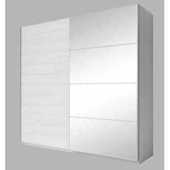 Ložnice ZANDER 2 s postelí 180x200 cm, abisko ash