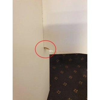 LUNA 05, skříňka vysoká nad WC či pračku, bílá, Z EXPOZICE PRODEJNY, II. jakost