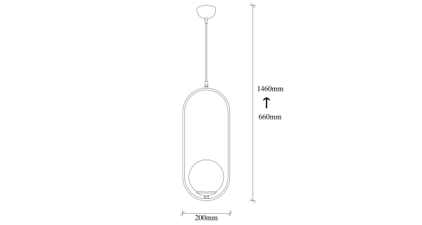 Lustr VALMEN 1xE27 20x66-146 cm, černá/bílá