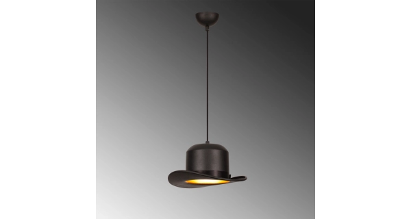 Lustr WELTRA 1xE27 30x34-114 cm, černá