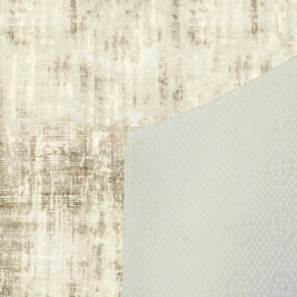 Luxusní koberec, syntetický, nízký vlas, protiskluzový, šedý, 120 x 180 cm