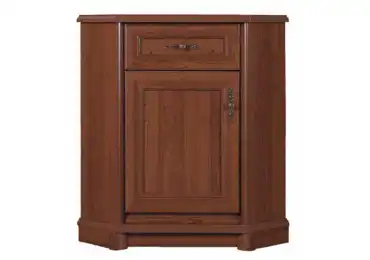 MAHARASH komoda rohová, kaštan