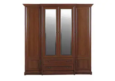 MAHARASH skříň 4D2S, kaštan