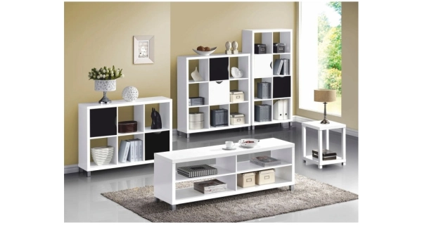 MAIKO regál typ 4, bílá