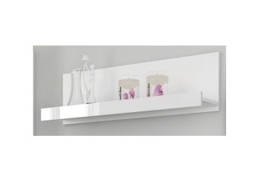 Malá police MOLTENO, bílá/bílý lesk