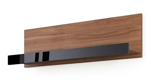 Malá police MOLTENO, švestka wallis/černý lesk