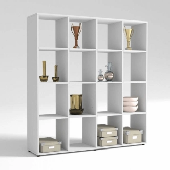 MALAYA, regál, bílá