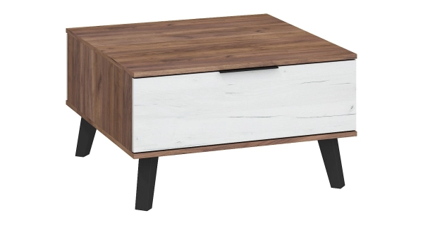 Malý konferenční stolek OSMAK, craft tobaco/craft bílý, 5 let záruka