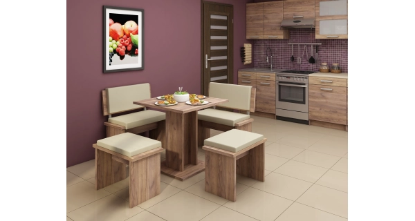 Malý stůl GURLAN, craft tobaco, 5 let záruka