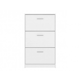 MARIONET botník se třemi výklopy, bílá, 5 let záruka