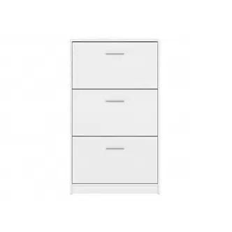 MARIONET botník se třemi výklopy, bílá