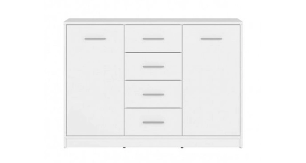 MARIONET kombinovaná komoda, bílá, 5 let záruka