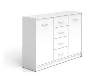 MARIONET kombinovaná komoda, bílá