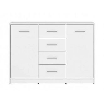 MARIONET kombinovaná komoda, bílá
