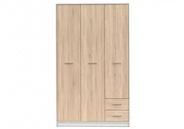 MARIONET kombinovaná skříň, bílá/dub sonoma