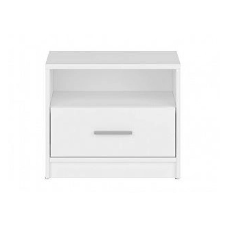 MARIONET noční stolek, bílá, 5 let záruka