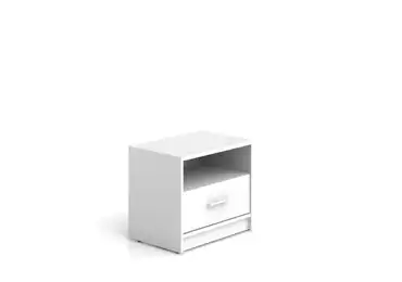 MARIONET noční stolek, bílá