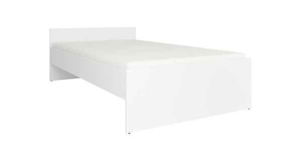MARIONET postel 120x200 cm, bílá, 5 let záruka