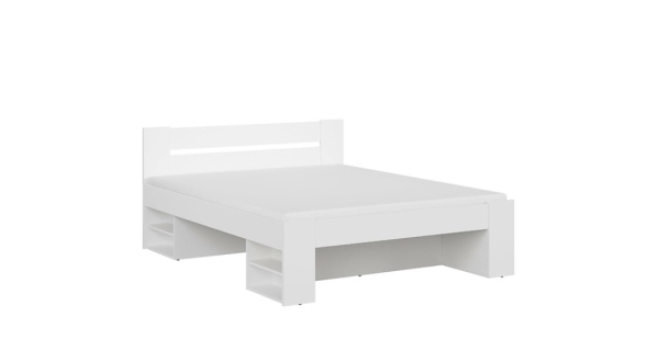 MARIONET postel 160x200 cm, bílá BEZ ROŠTU, 5 let záruka