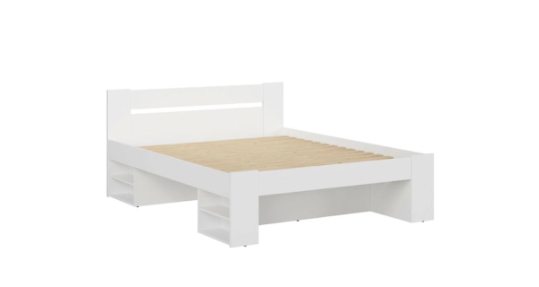 MARIONET postel 160x200 cm, bílá BEZ ROŠTU, 5 let záruka