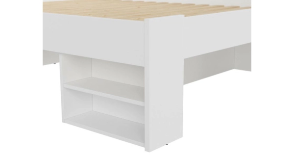 MARIONET postel 160x200 cm, bílá BEZ ROŠTU, 5 let záruka