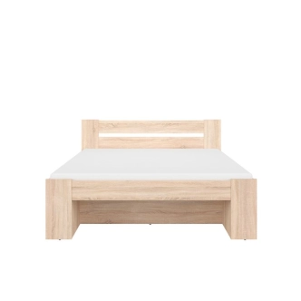MARIONET postel 160x200 cm, dub sonoma BEZ ROŠTU, 5 let záruka