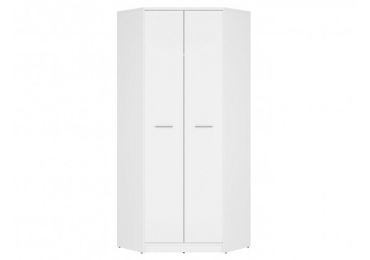 MARIONET rohová skříň, bílá