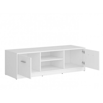 MARIONET televizní stolek, bílá, 5 let záruka