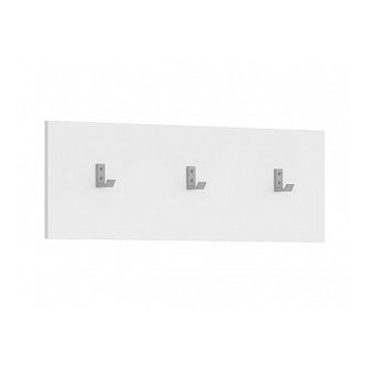 MARIONET věšák se třemi závěsy, bílá, 5 let záruka