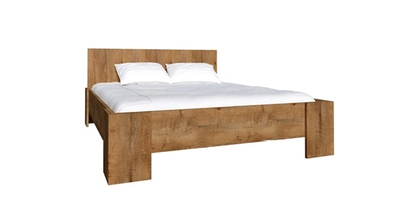 MARLETT ložnice se zrcadly, dub lefkas tmavý