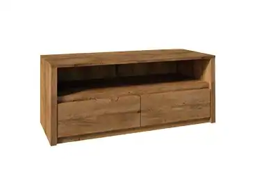 MARLETT stolek RTV, dub lefkas tmavý