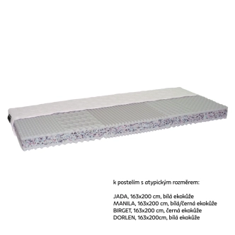 Matrace CROCID ATYP 183x200 cm