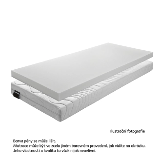 Matrace ZELT, pěnová, 150 x 90 cm