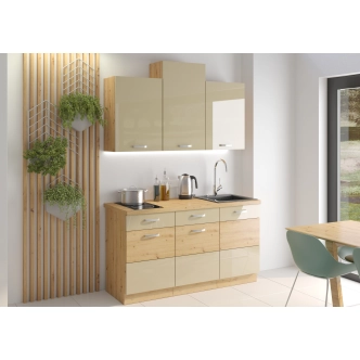 MEADOW, dolní regál 15 D OTW BB, korpus: dub artisan