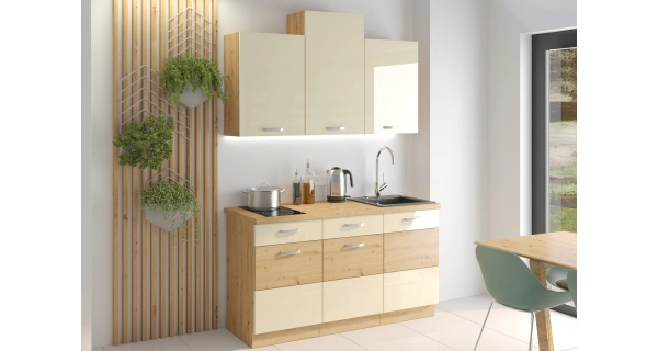 MEADOW, dolní regál 30 D OTW BB, korpus: dub artisan